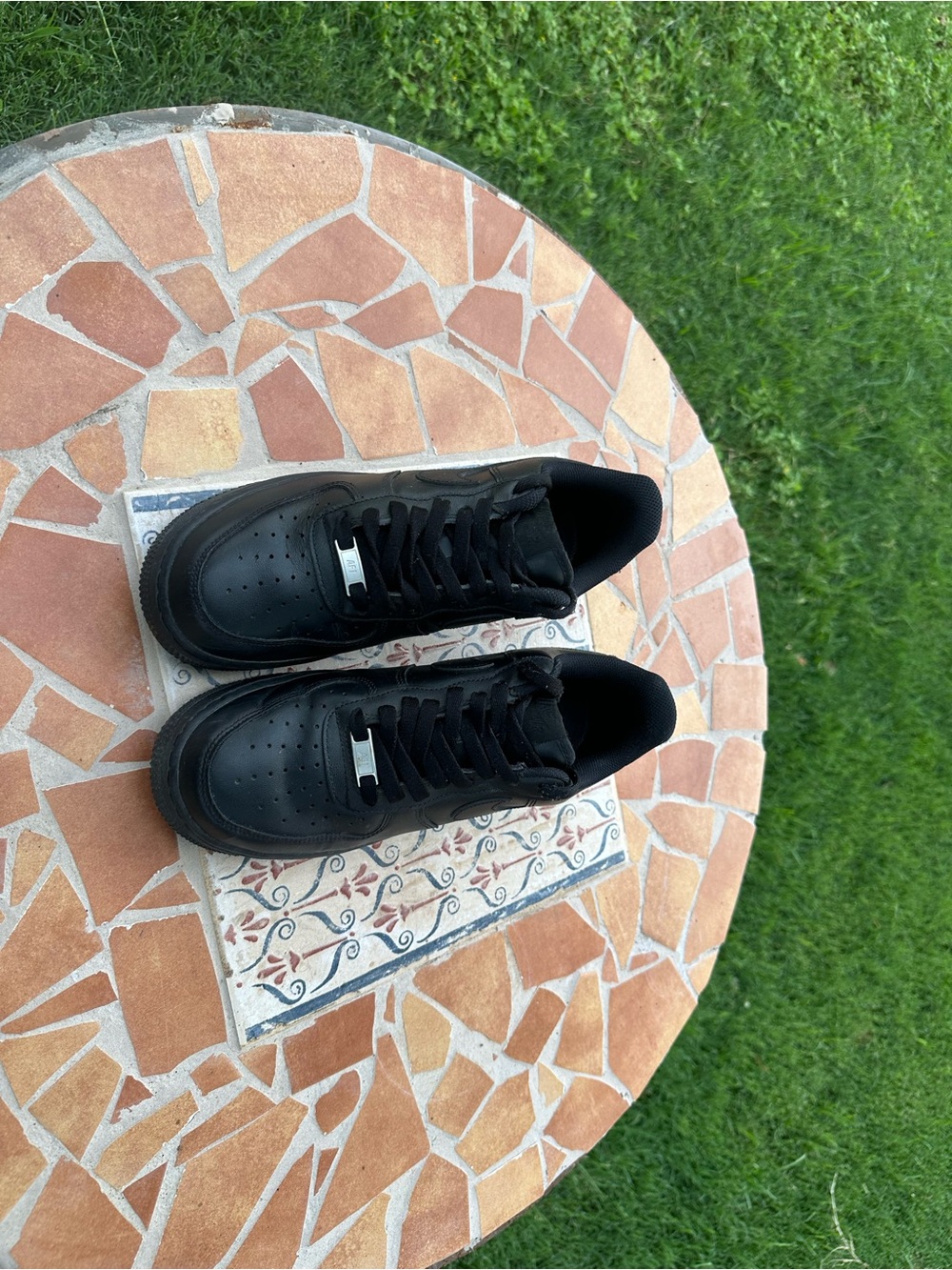 Nike Air Force 1 Low '07 "Triple Black" Men's Sneaker - Size 8.5
